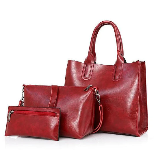 New three-piece fashionable women's handbag
