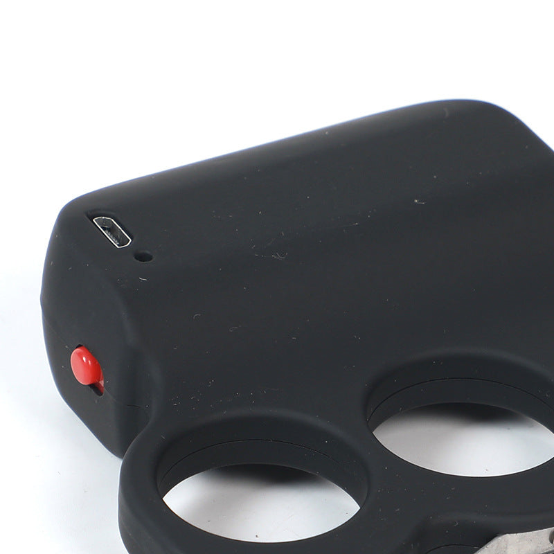 Fist-shaped prank toy with USB charging